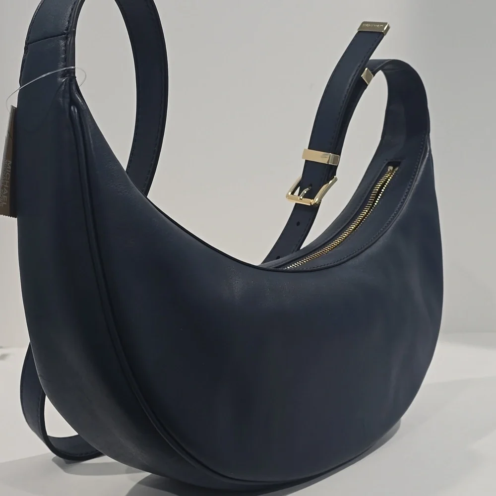 SALE! ✅ Michael Kors AVRA Medium Convertible Sling Leather Crossbody ⭐ NWT